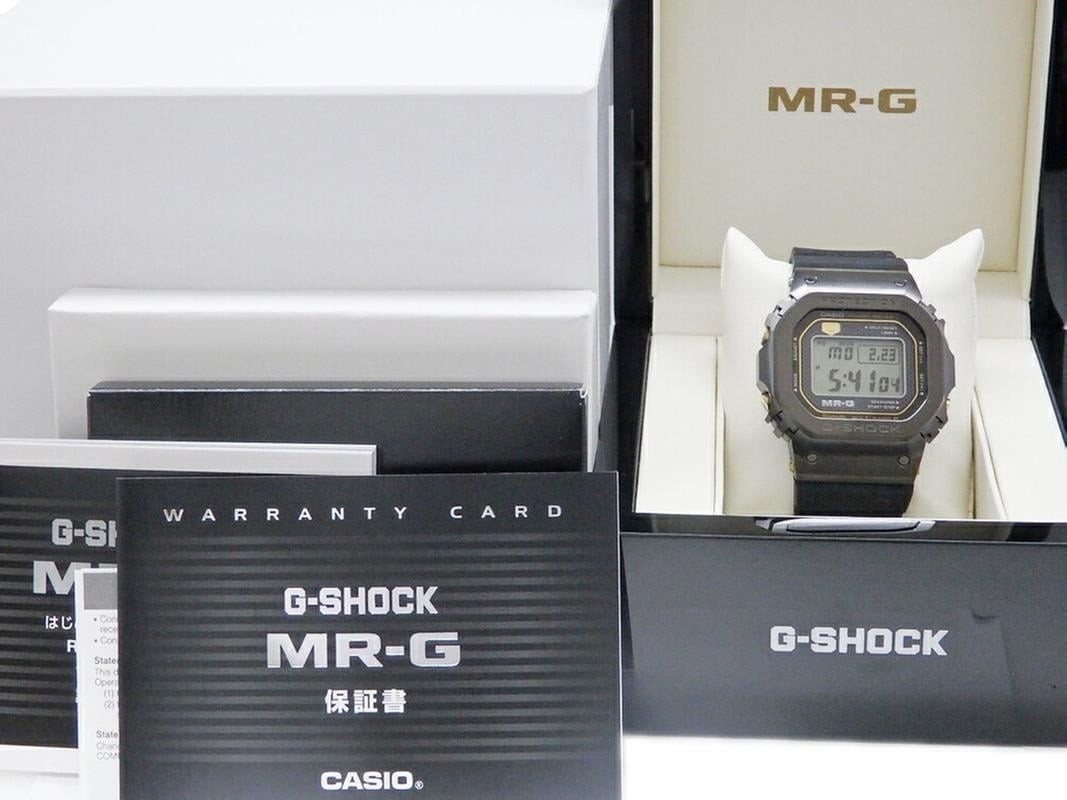 NEW Casio G-Shock MR-G MRG-B5000R-1JR Titanium Solar Bluetooth MB6