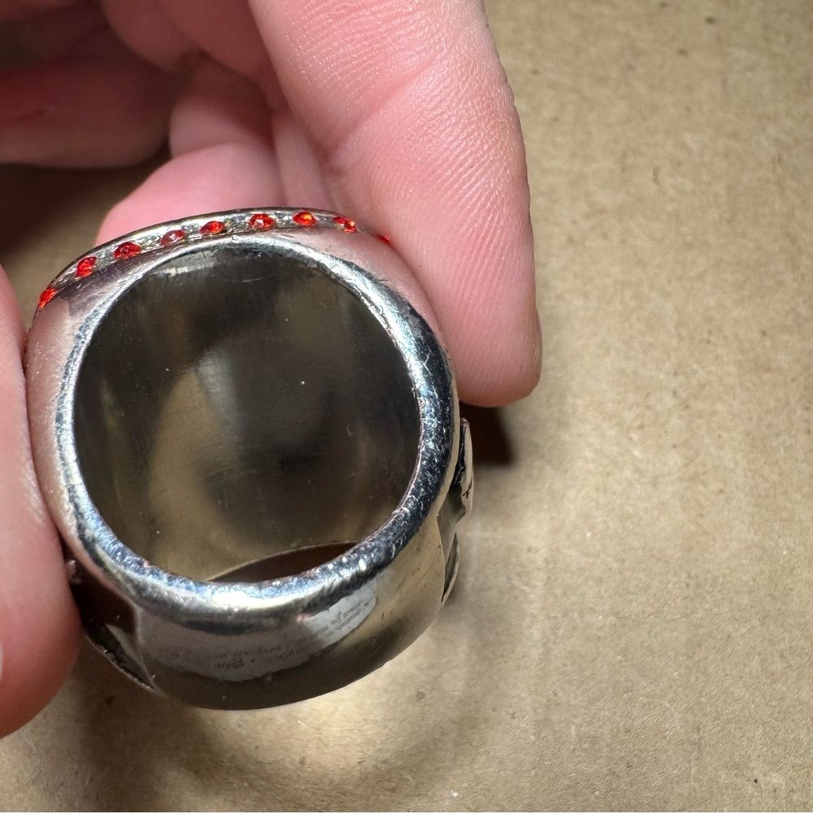 Father and Son Tournament Ring Sports Collectible Baseball