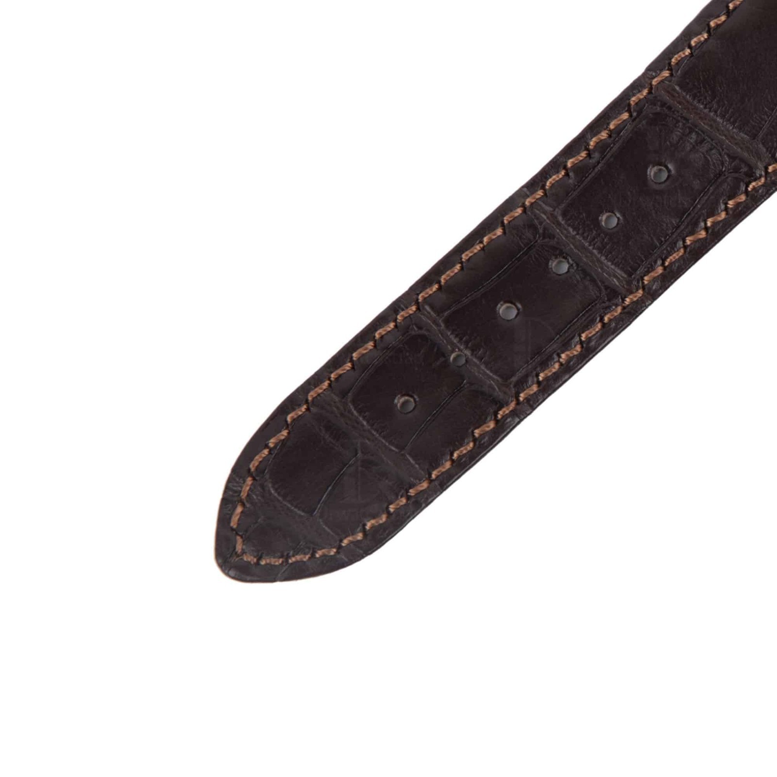 Dark Brown Croco leather strap for Patek Philippe Nautilus 5712 5711 7010