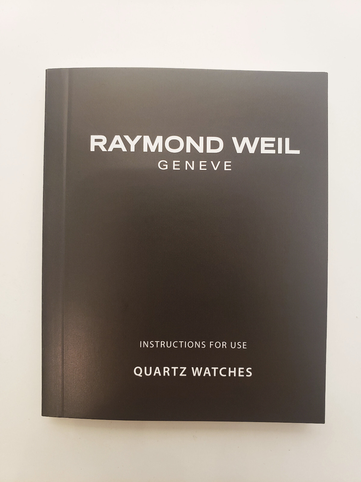 2014 Authentic Raymond Weil User Manual / Instructions for Quartz Watches Unread
