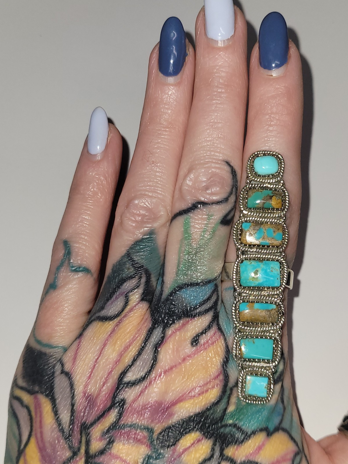 Mine 8 full finger crawler – adjustable ring- SS 925 – handmade