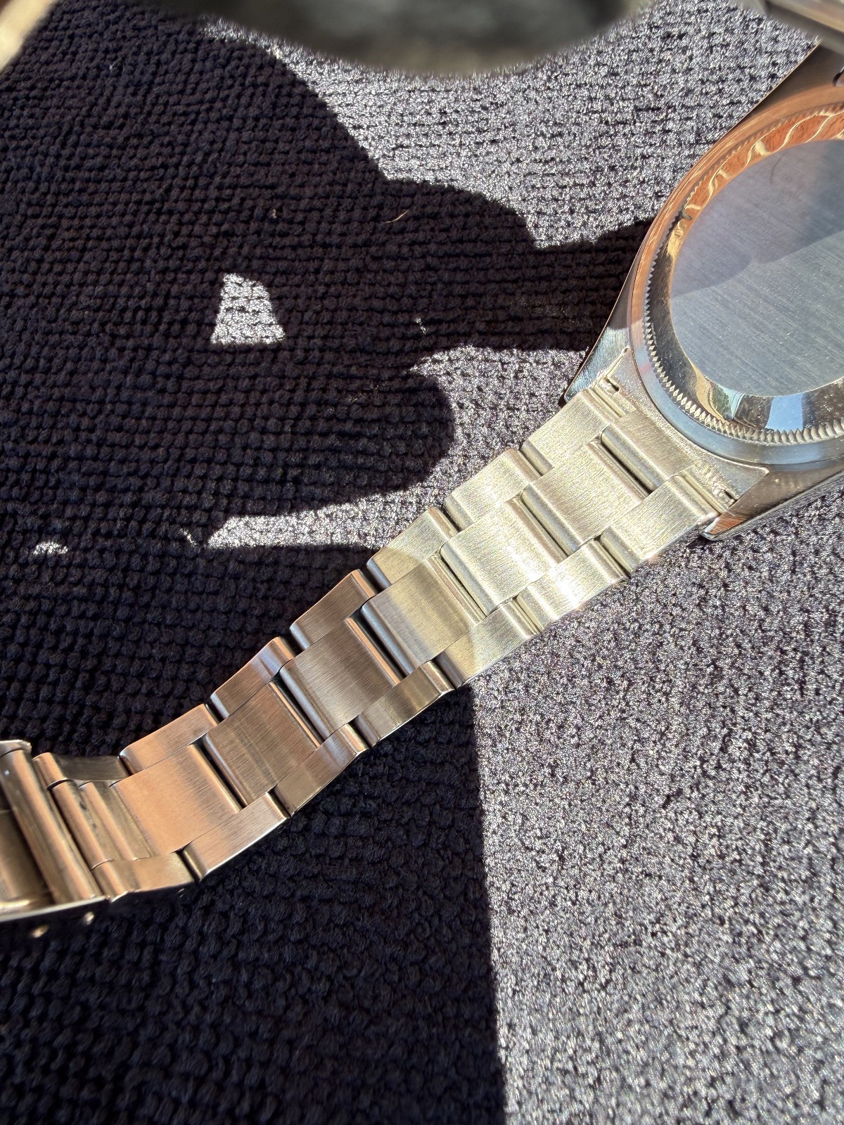Rolex Explorer 114270 Oyster Bracelet Silver Bezel Classic Mens Watch