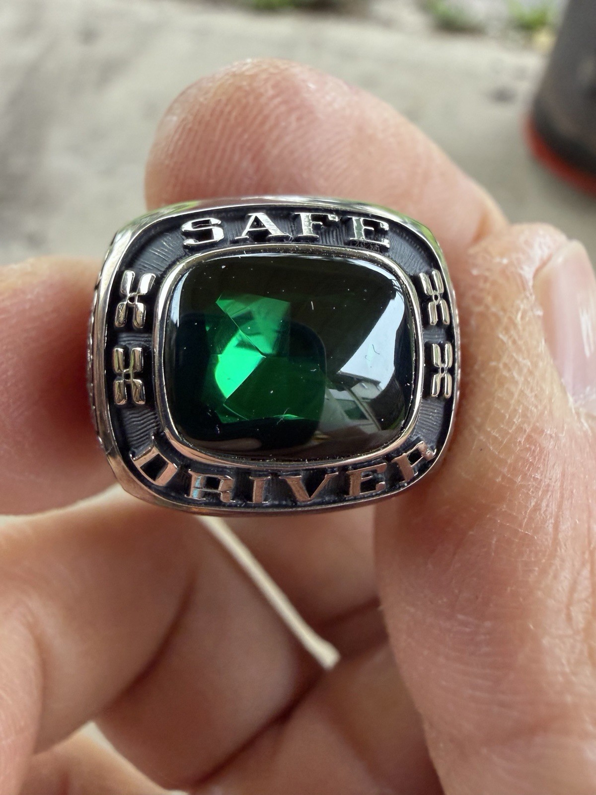 Safe Driver Class Ring( 31.3% palladium)