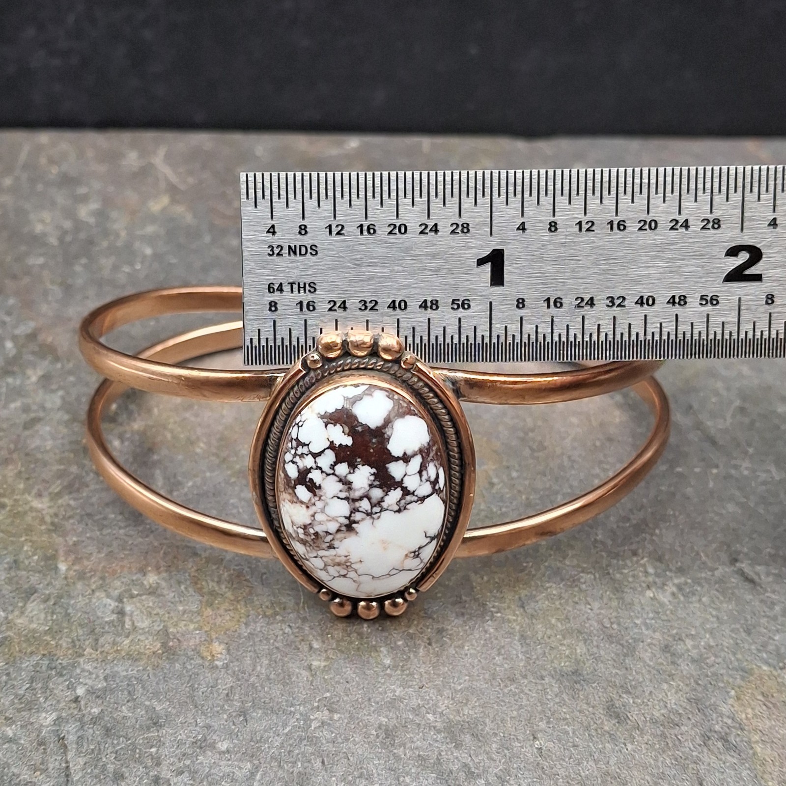 Wild Horse Solid Copper Cuff Bracelet Cowgirl Southwestern Native Style 6-7.5