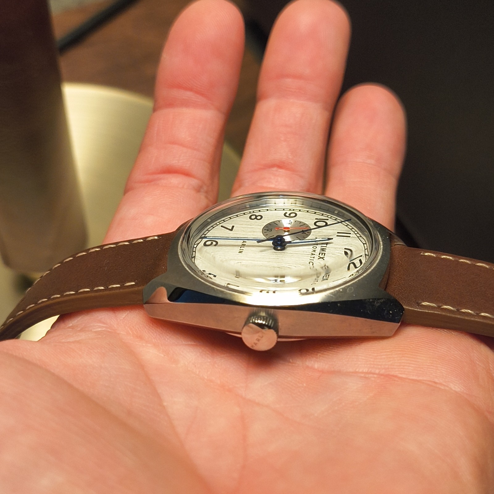 Timex Marlin Automatic Silver Dial Men’s Watch TW2V62000