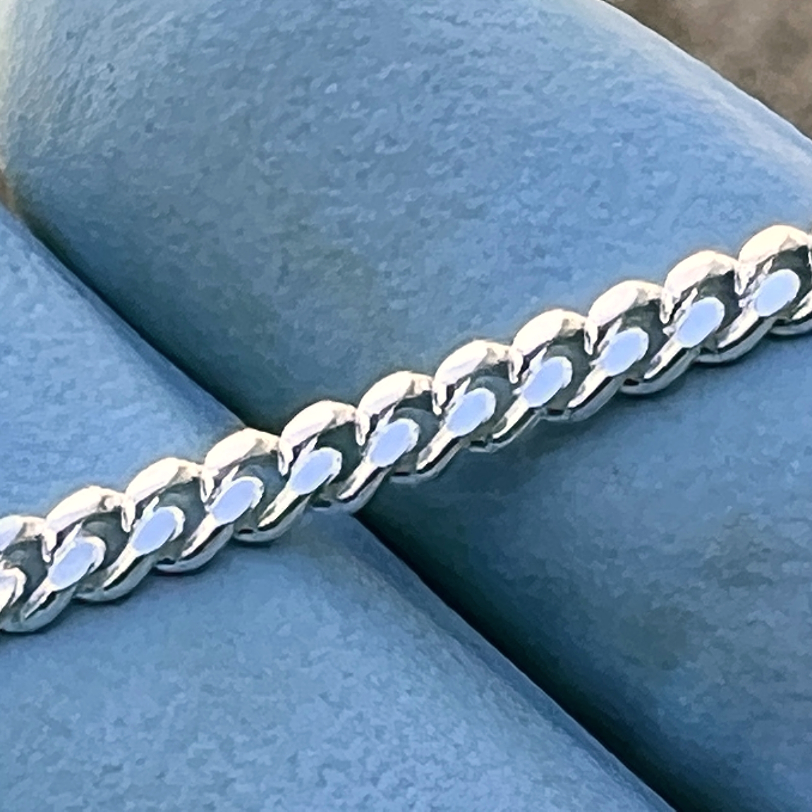 925 Sterling Silver VVS1 Moissanite 0.82CT Cross Miami Cuban Chain 3MM 16-30″