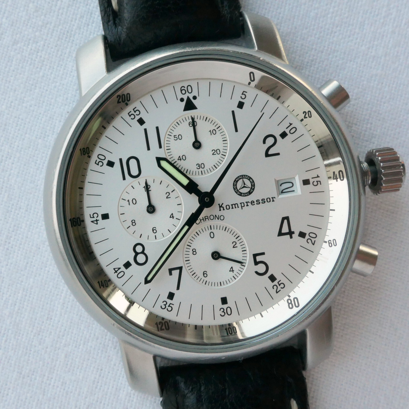 Mercedes Benz Classic AMG Mille Miglia Motorsport Racing Sport Chronograph Watch
