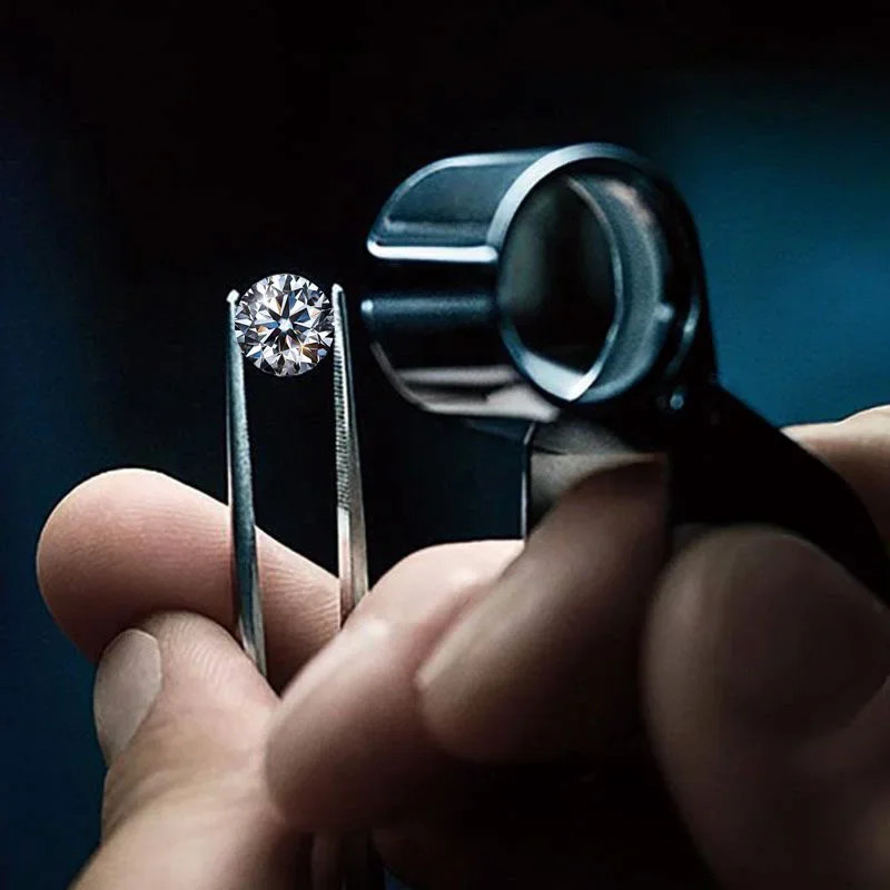 D VVS/VS Melee Lab Grown Diamonds 0.8mm ~ 3.9mm HPHT Full Cut Loose Diamond Gems