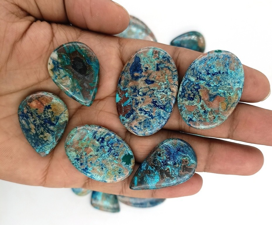 Natural Shattuckite Gemstone For Making Unique Jewelry Wholesale Lot 71592