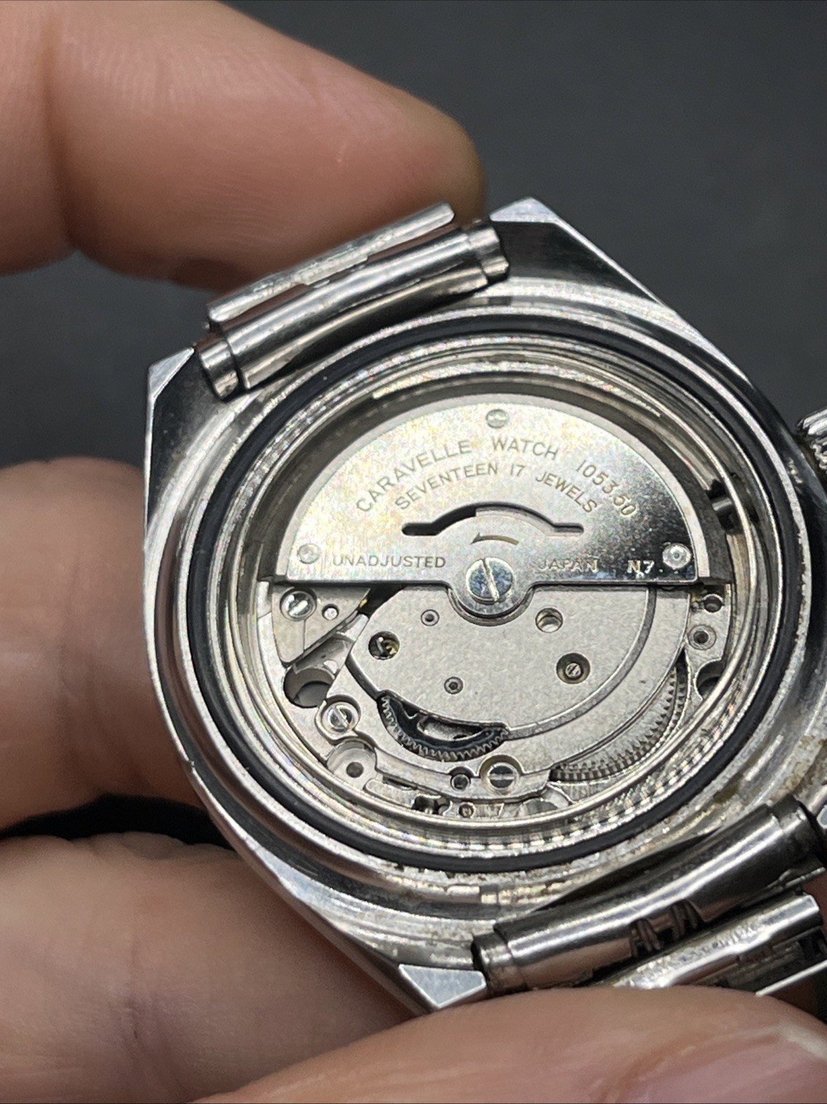 1978 Caravelle Set-O-Matic 666 Devil Diver Dual-Day Ref. Q110 Wristwatch (015)