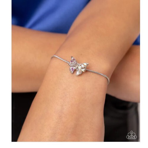 🩷Paparazzi: Adjustable Allure ~ Pink Bracelet.