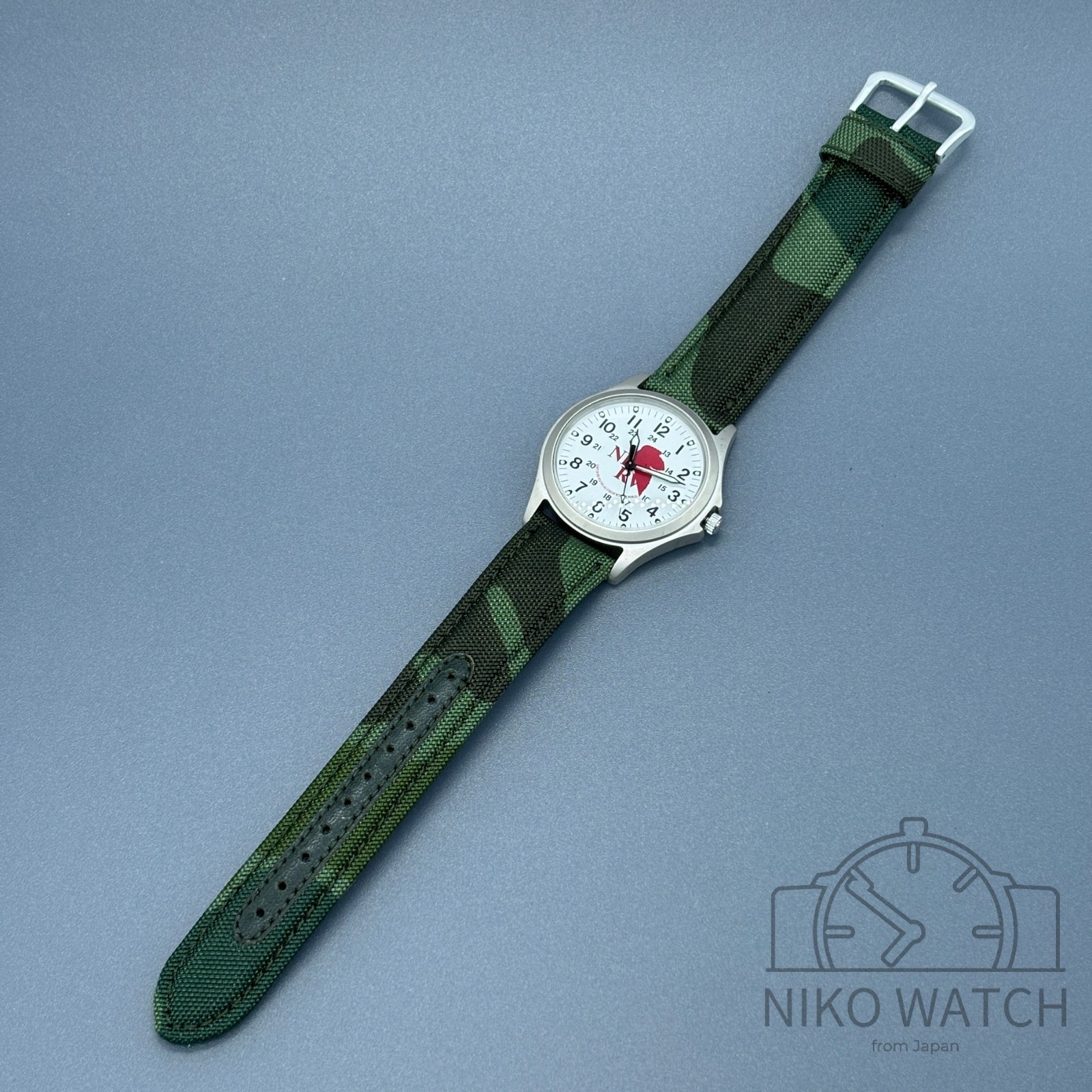 Neon Genesis Evangelion Official Military Wristwatch Movic Japan [Excellent]