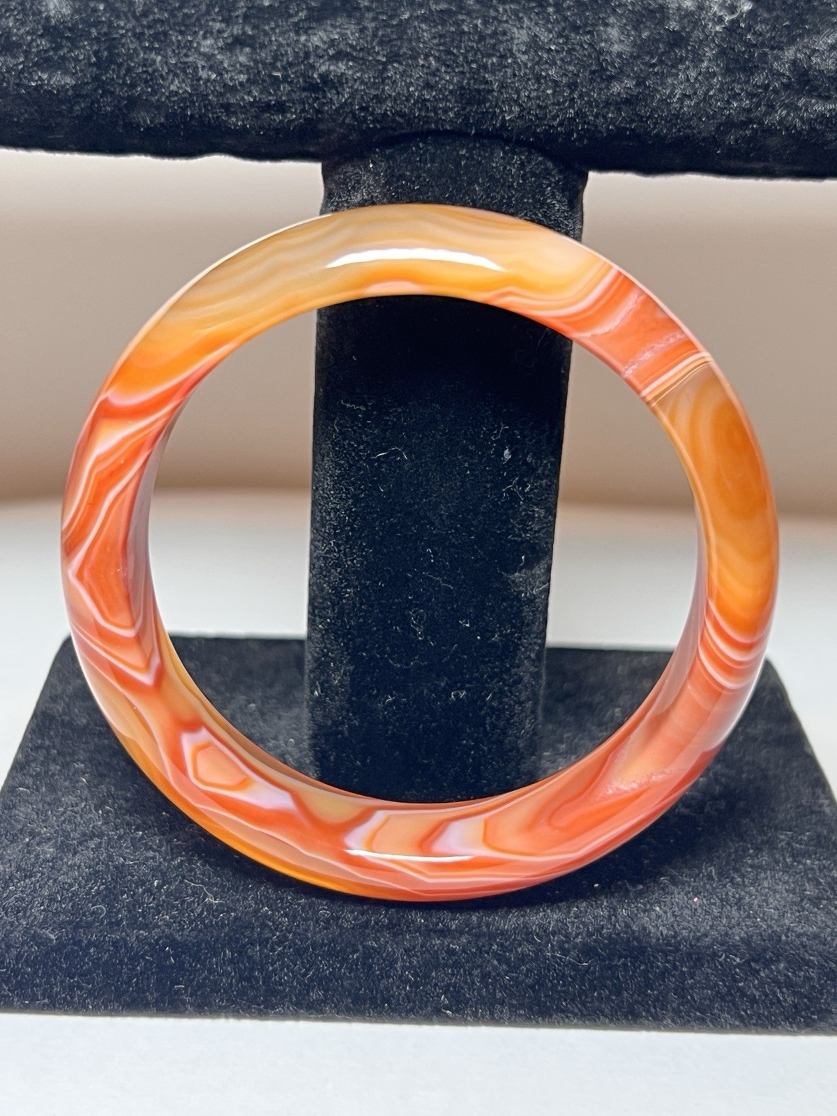 Carnelian Bangle – Inner Diameter 56mm – See pics for more details