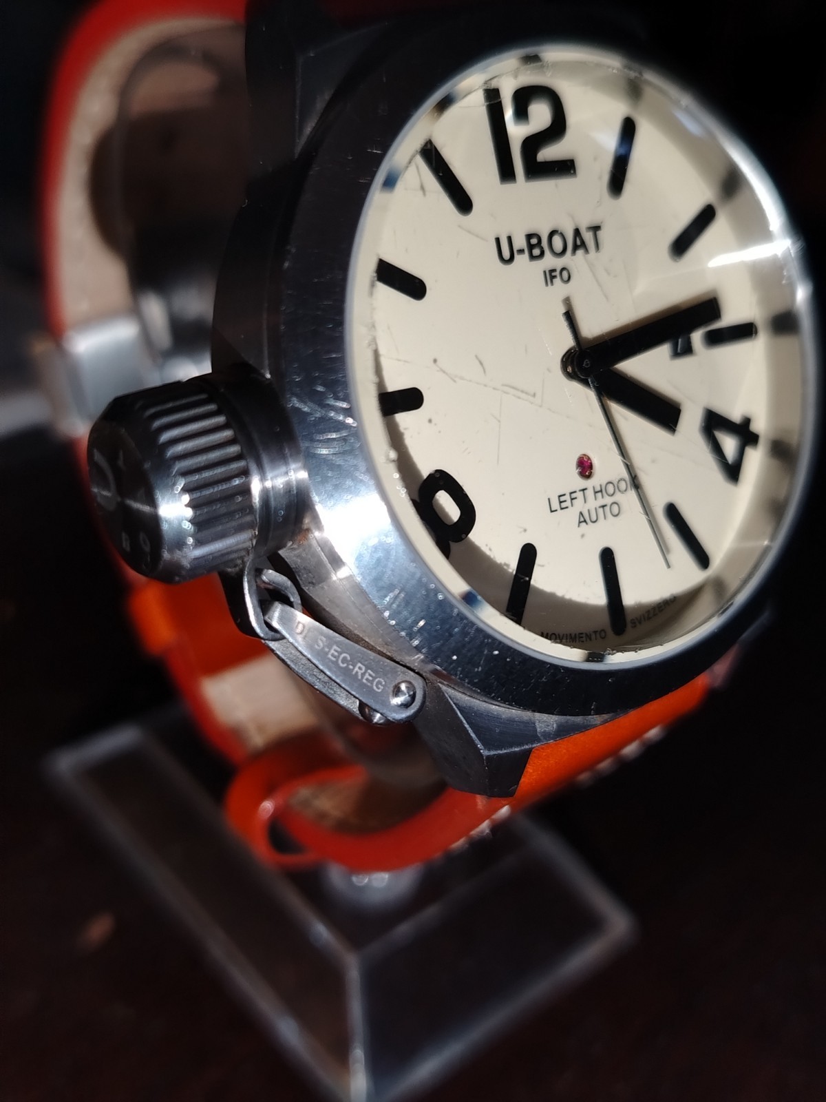 Rare “Time Warp” U-BOAT IFO Left Hook Auto – No. 0388 – (Italo Fontana) – Superb