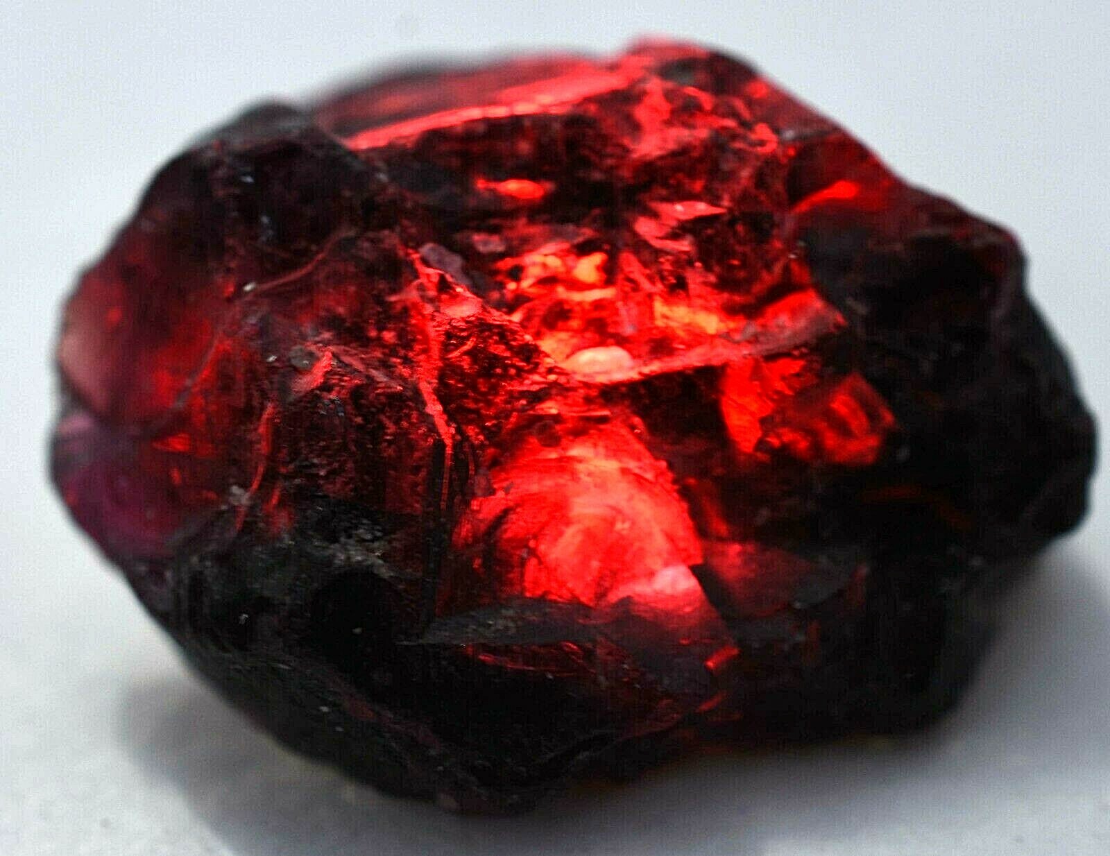 38.45 Ct Extremely Rare Natural Red Painite GGl Certified Best Top Quality Rough