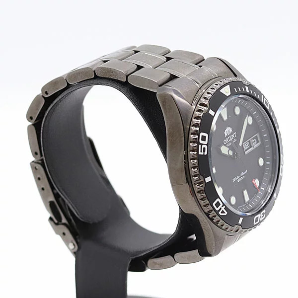 Orient Ray Raven Two AA02-E0-A B970020 AT Black Dial Men’s Watch Used
