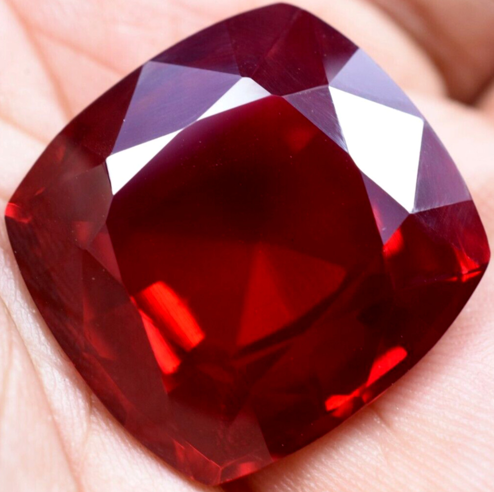 Natural 61.50 Ct Huge Blood Red Ruby Mozambique GGL Certified Loose Gemstone