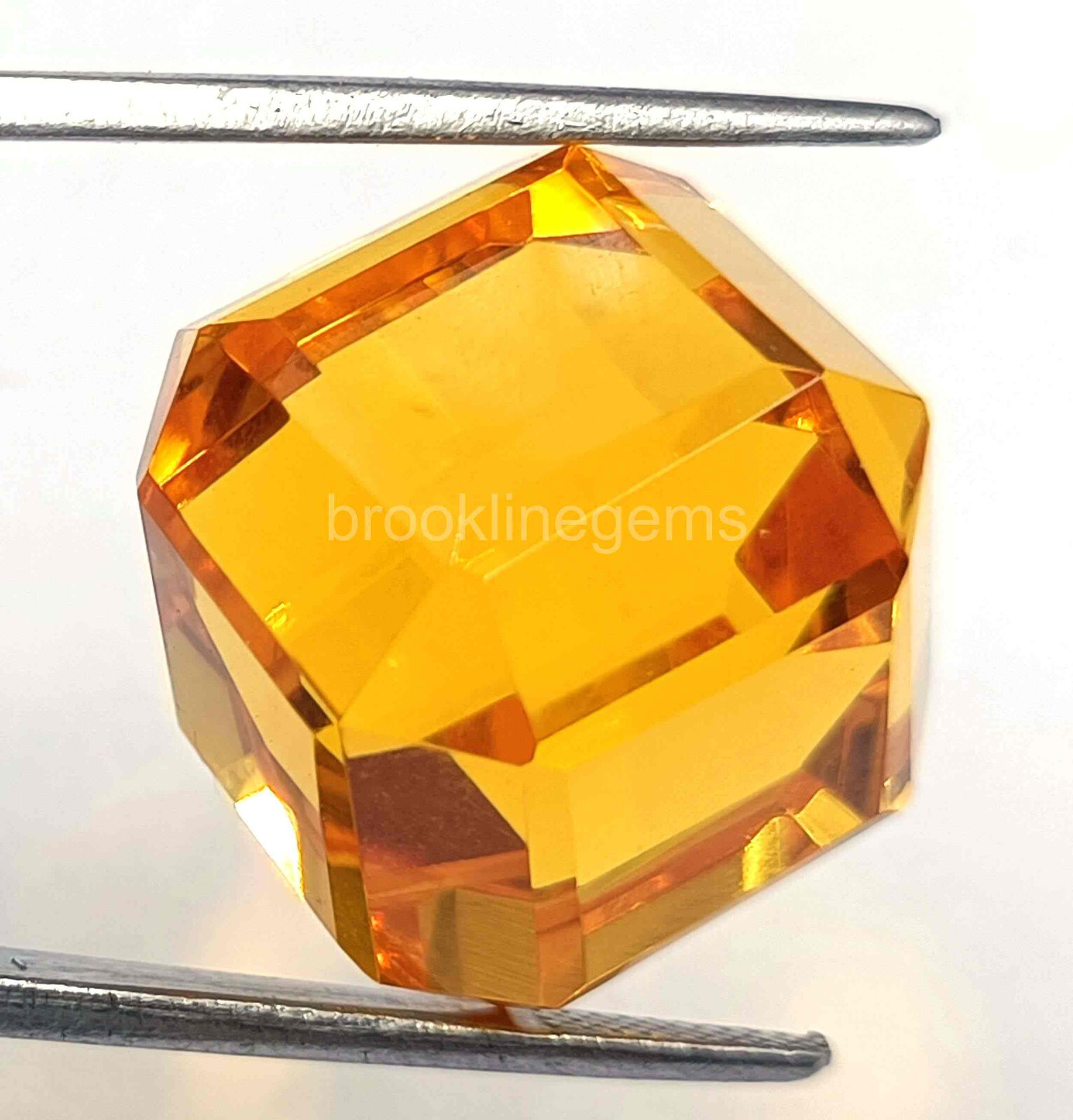 58.85 Ct Natural YELLOW Sapphire Cube Certified Gemstone 5ATR