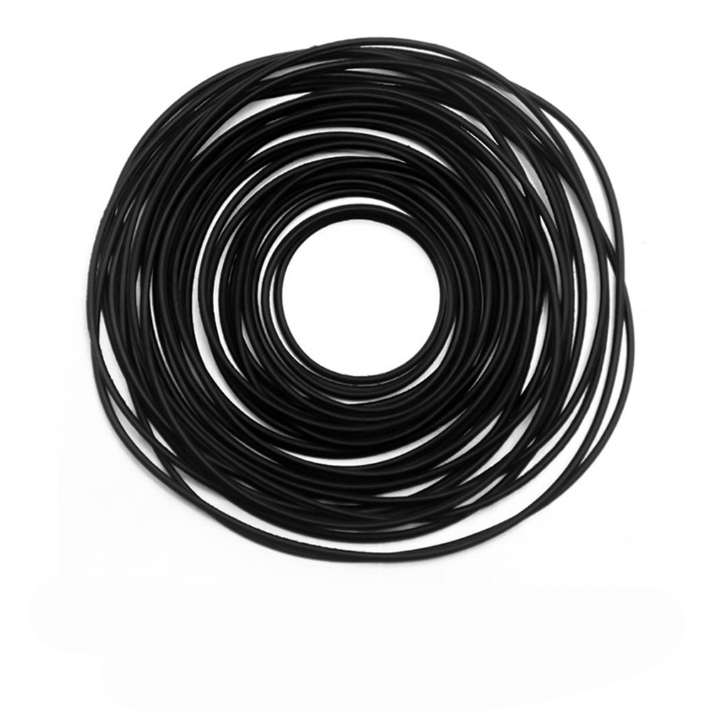 0.5/0.6/0.7/0.8mm Watch O-Ring Waterproof Rubber Gaskets Watchmaker Accessories