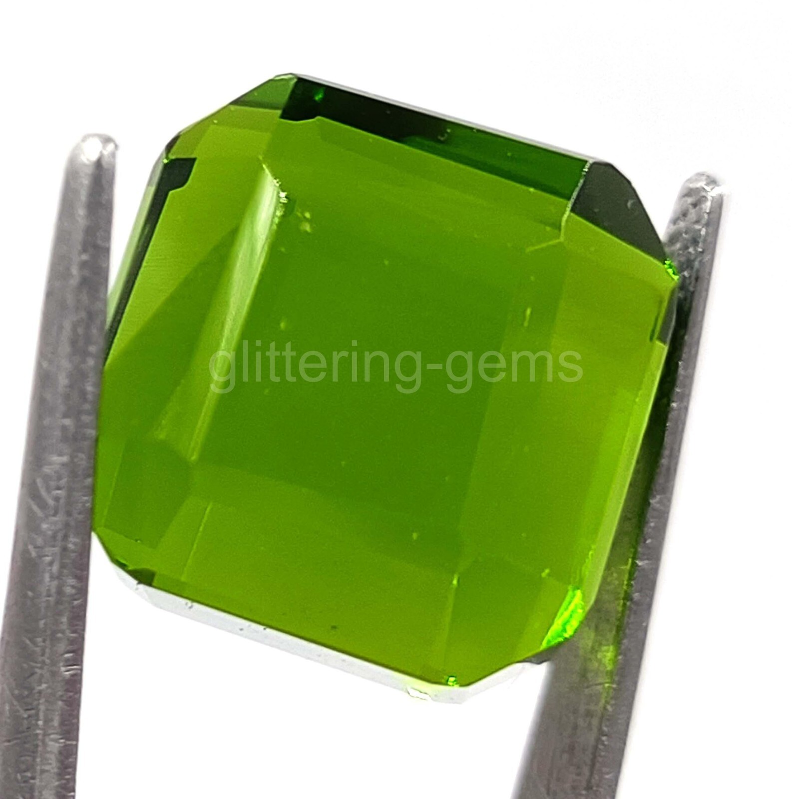 Natural Hiddenite 50.30 Ct Green Extremely Rare Cube IGL Stunning Gemston 5AIT