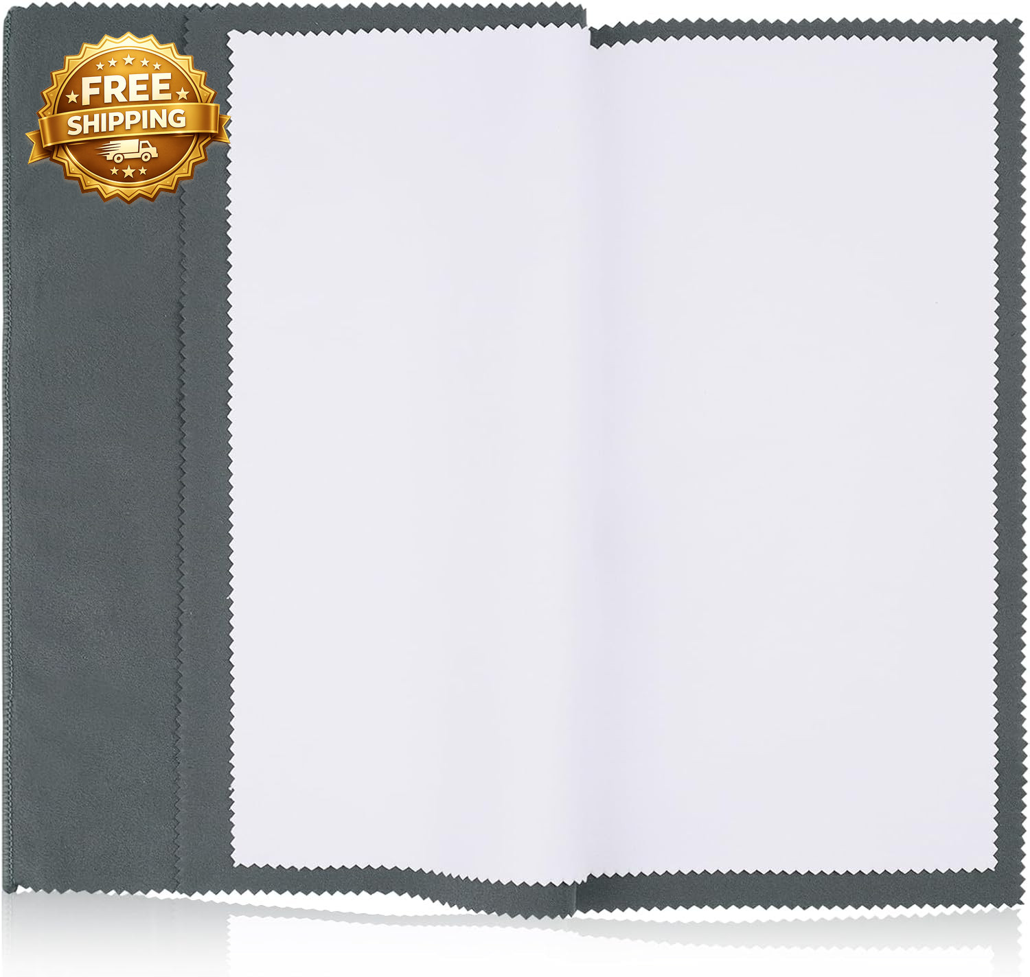 New 2 Pack XL 14×11″ Silver Polishing Cloths Clean 925 Silver Gold Jewelry