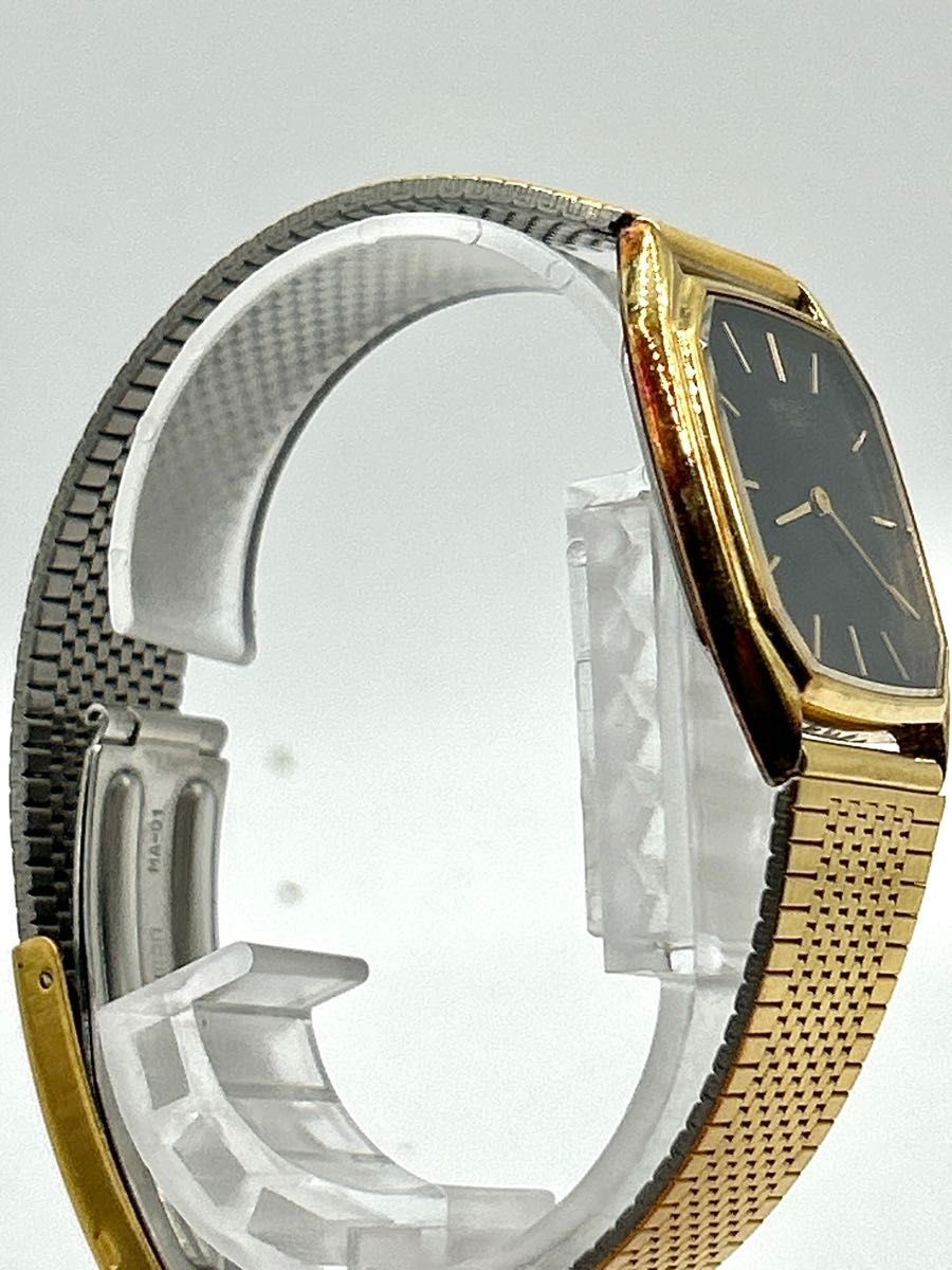 SEIKO Chariot 7430-5330 Square Octagon Quartz Men’s Watch From Japan