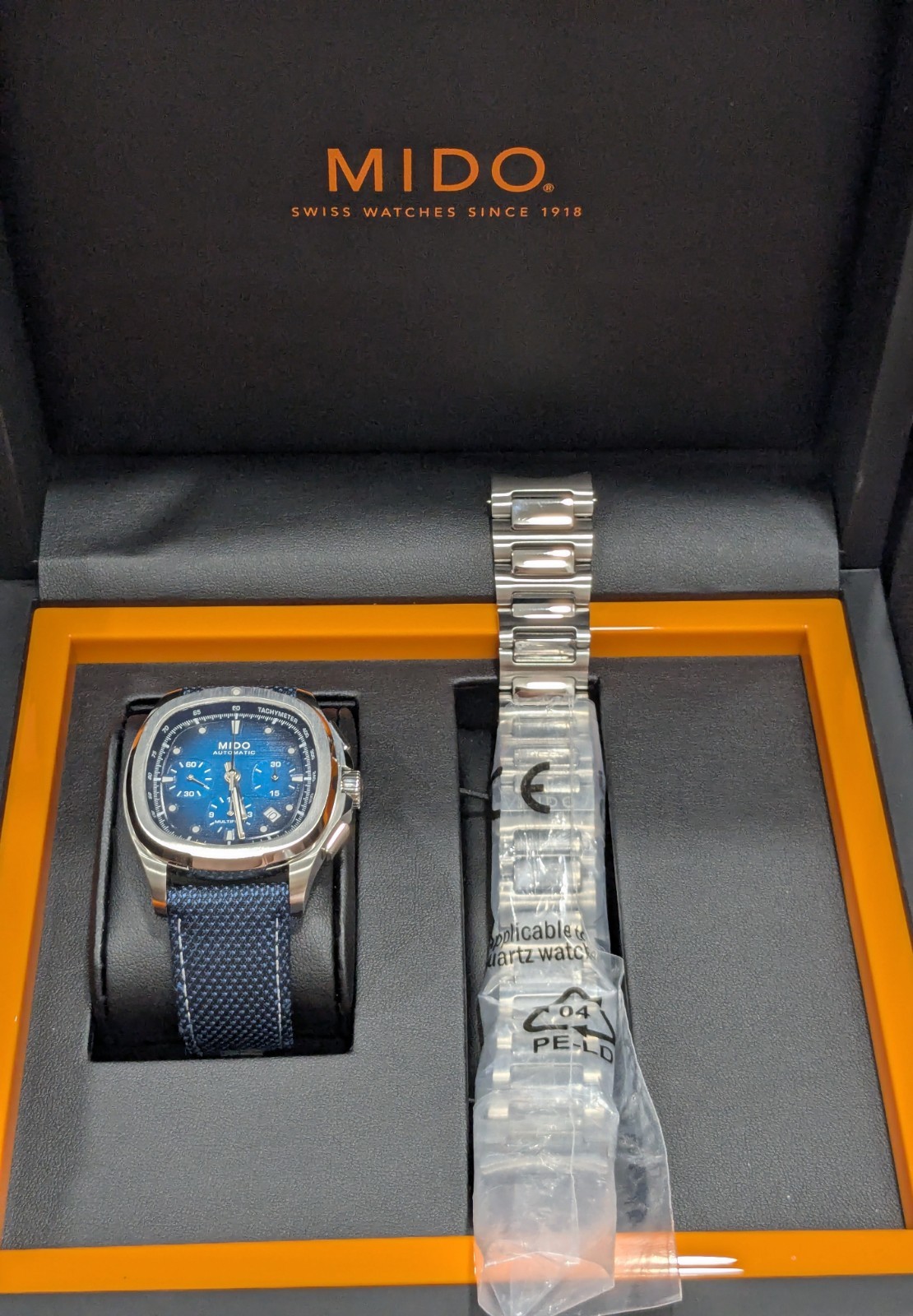 Mido Multifort TV Chronograph Mens Watch 41mm M049.527.11.041.00