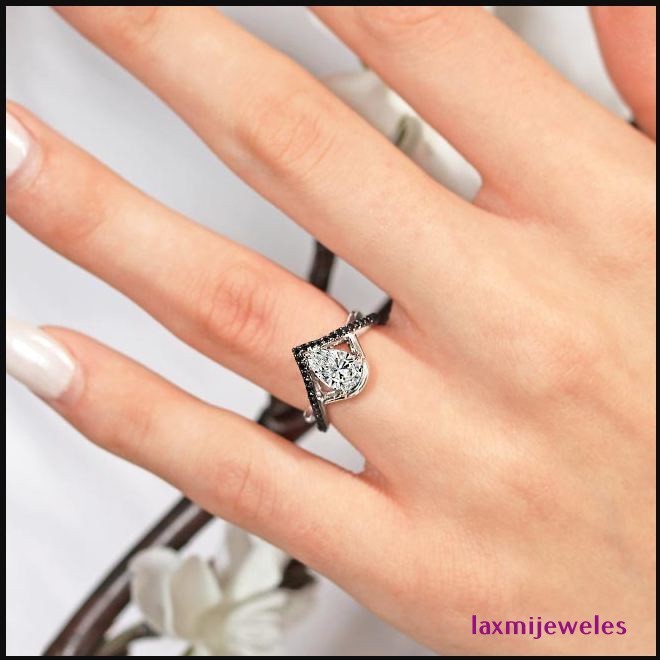 3Ct Round Cut Lab Created Diamond Ring Love Knot Bypass Promise Bridal Band