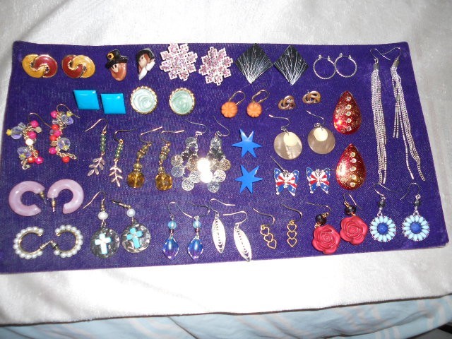 30 Prs Earrings jewelry lot all wearable lot assorted styles for every occasion