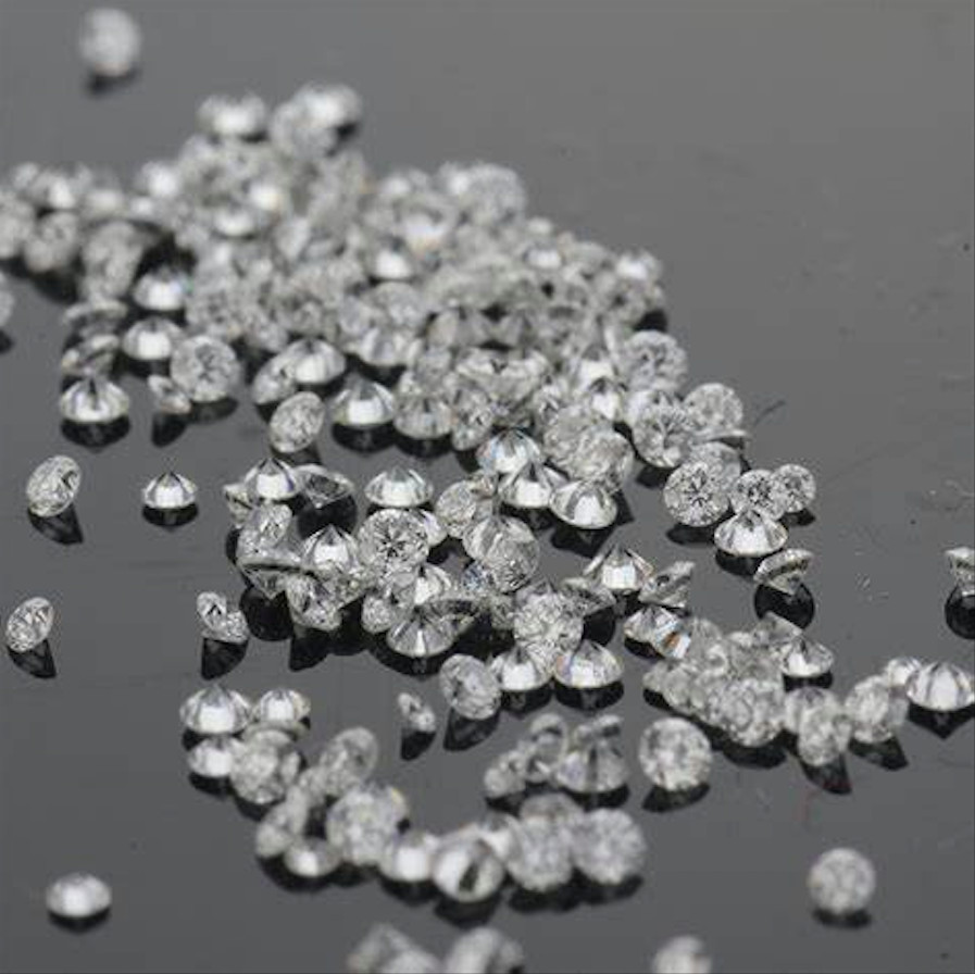 135 Pcs Loose CVD Diamond 1.20 MM Round – D to F – Color IF Clarity Certified
