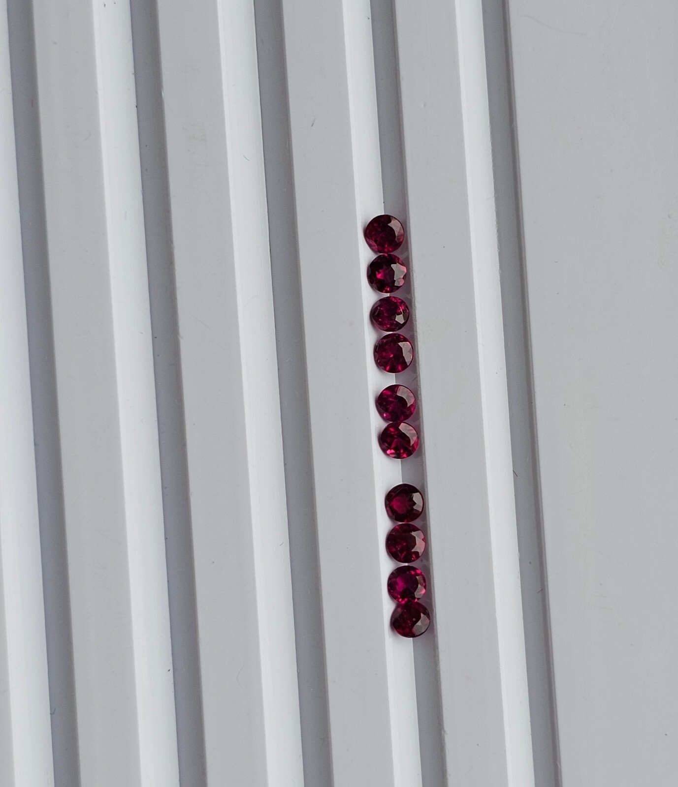 Rubys Set of 10 pieces Loose Gemstones