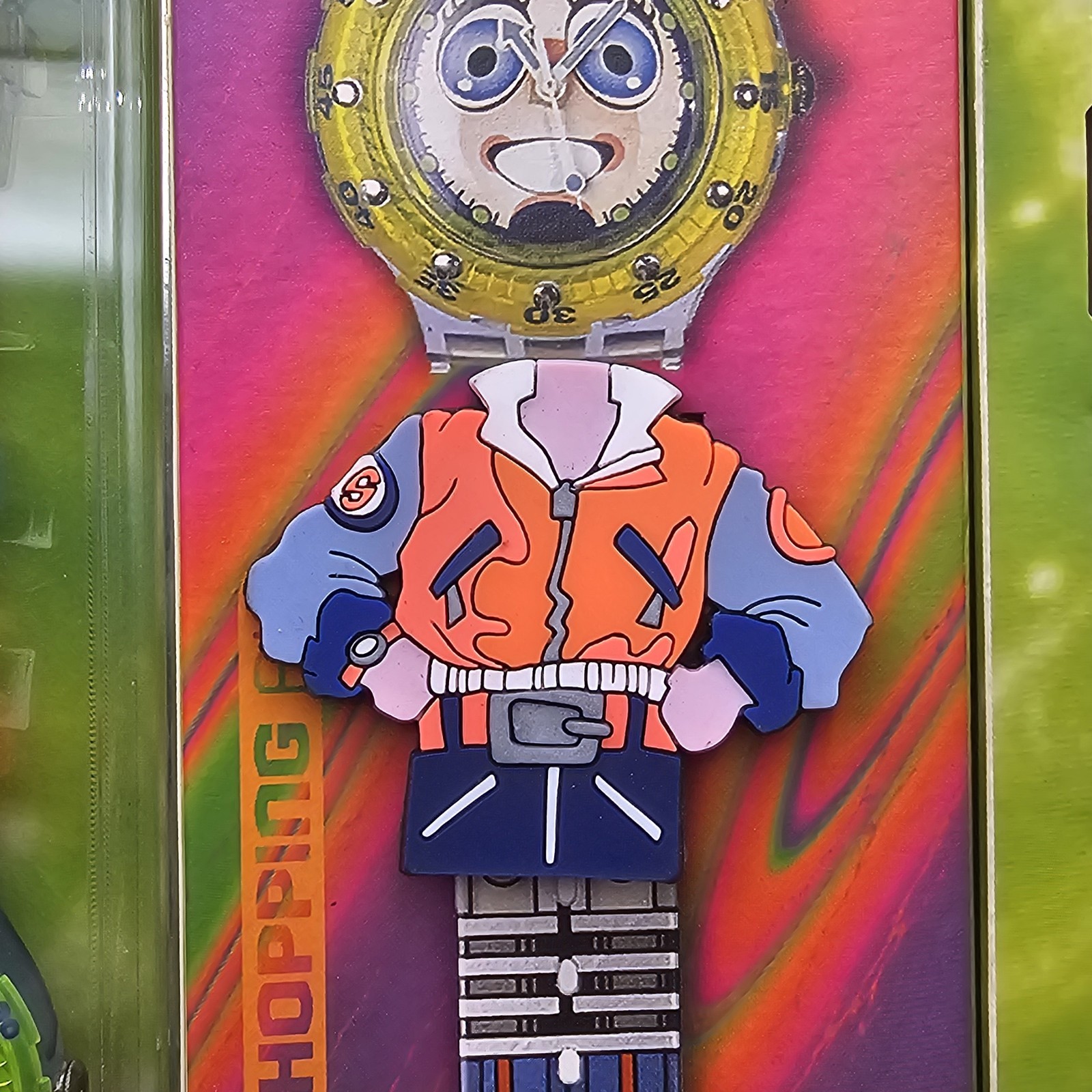Swatch Strepp Space Guy Watch In Box See Details