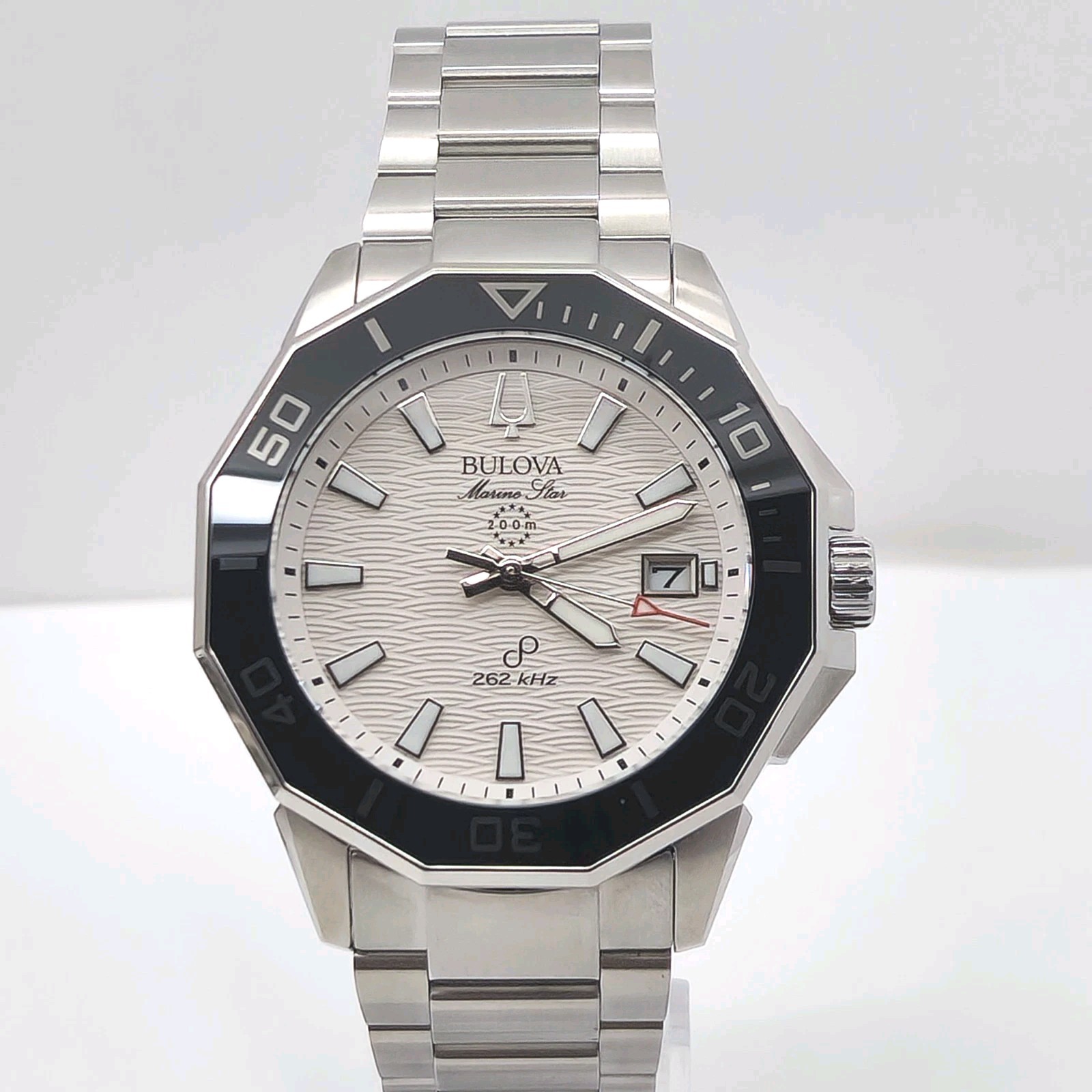 Bulova Precicionist Marine Star Series C 96B426 Men’s Watch 262khz Sapphire Ctal