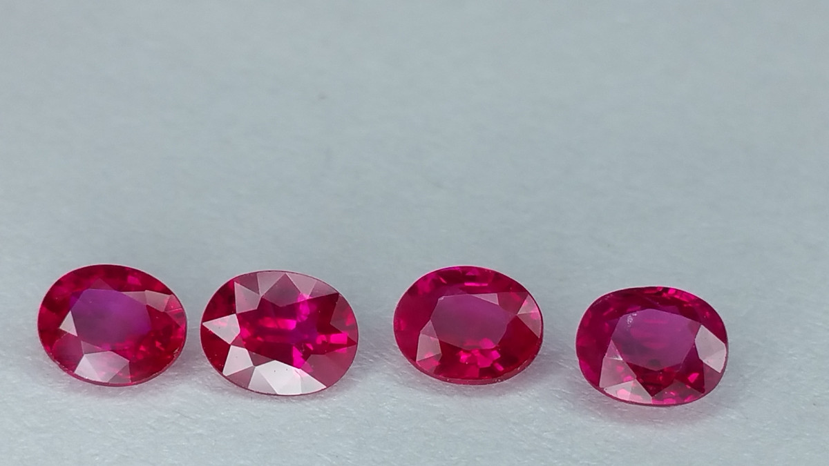 🔴 Ruby Natural 4.5×3.5mm Elegant Oval 🔴