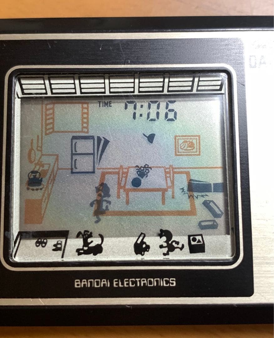 Extremely Rare! Bandai Game Watch DAIJISHIN Showa Retro Game Watch