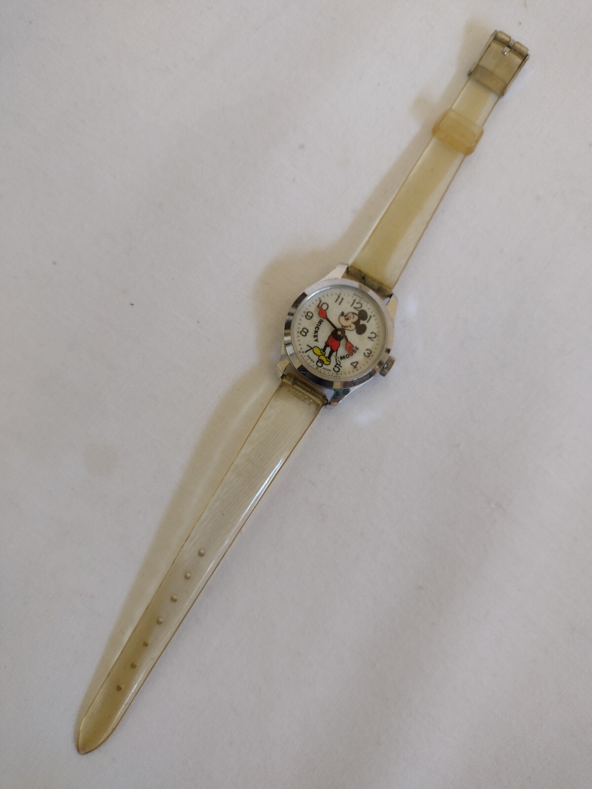 Vintage Mickey Mouse Analog Watches Bradley & Ingersoll Lot of 2