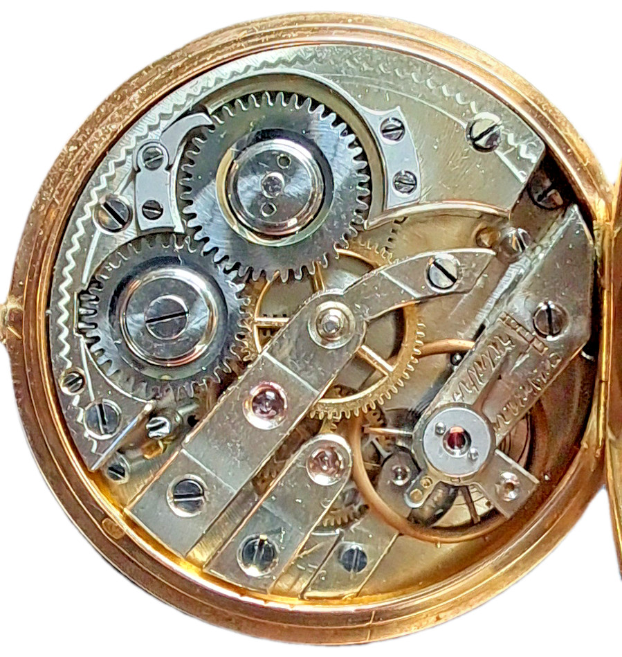 Rare Antique Swiss 18K Gold Pocket Watch – 30.65g – 6.5 cm (2.56 in) – Classic