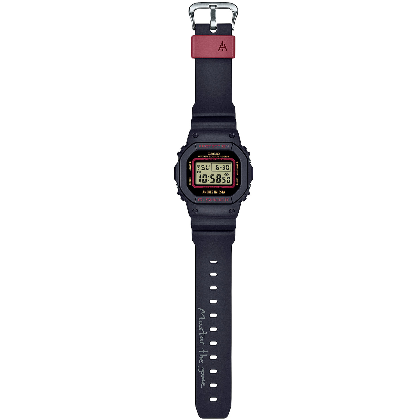 CASIO G-SHOCK DW-5600AI-1JR ANDRES INIESTA Signature Model Digital Watch 42.8mm