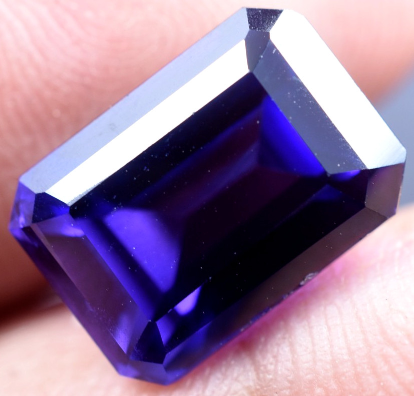 Very Clean 9.65 Ct Natural Purple Blue Tanzanite IF GGL Certified Loose Gem!!