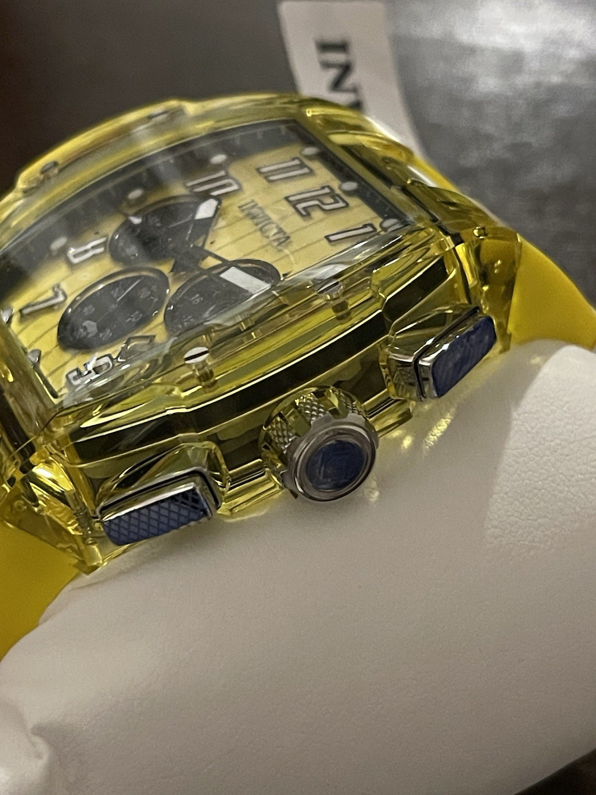 Invicta S1 Rally Kinesia Anatomic Men’s Watch – 47mm, Yellow (45482)