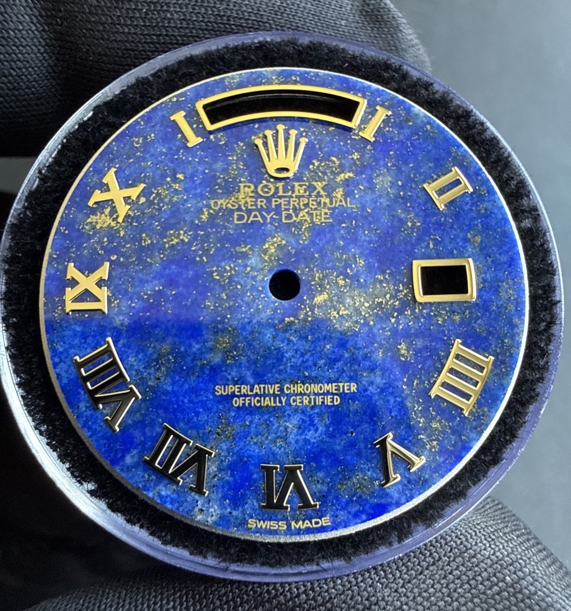 Rolex DayDate 36 Custom Lapis Lazuli Roman Dial For Ref. 18238-18038-118238