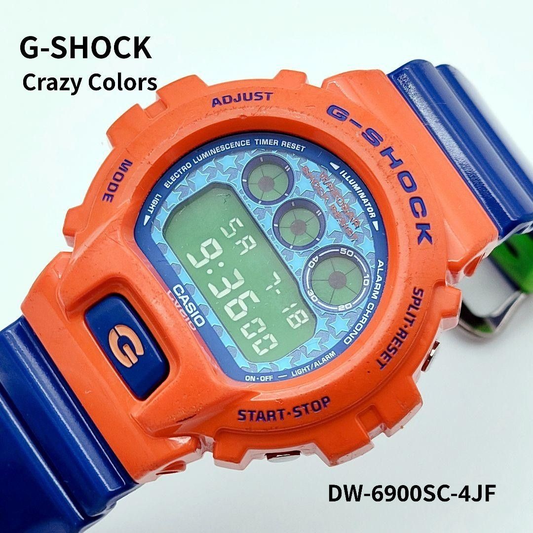 CASIO G-Shock Crazy Colors DW 6900SC 4JF Main Body G-Shock Crazy Colors Wristwat