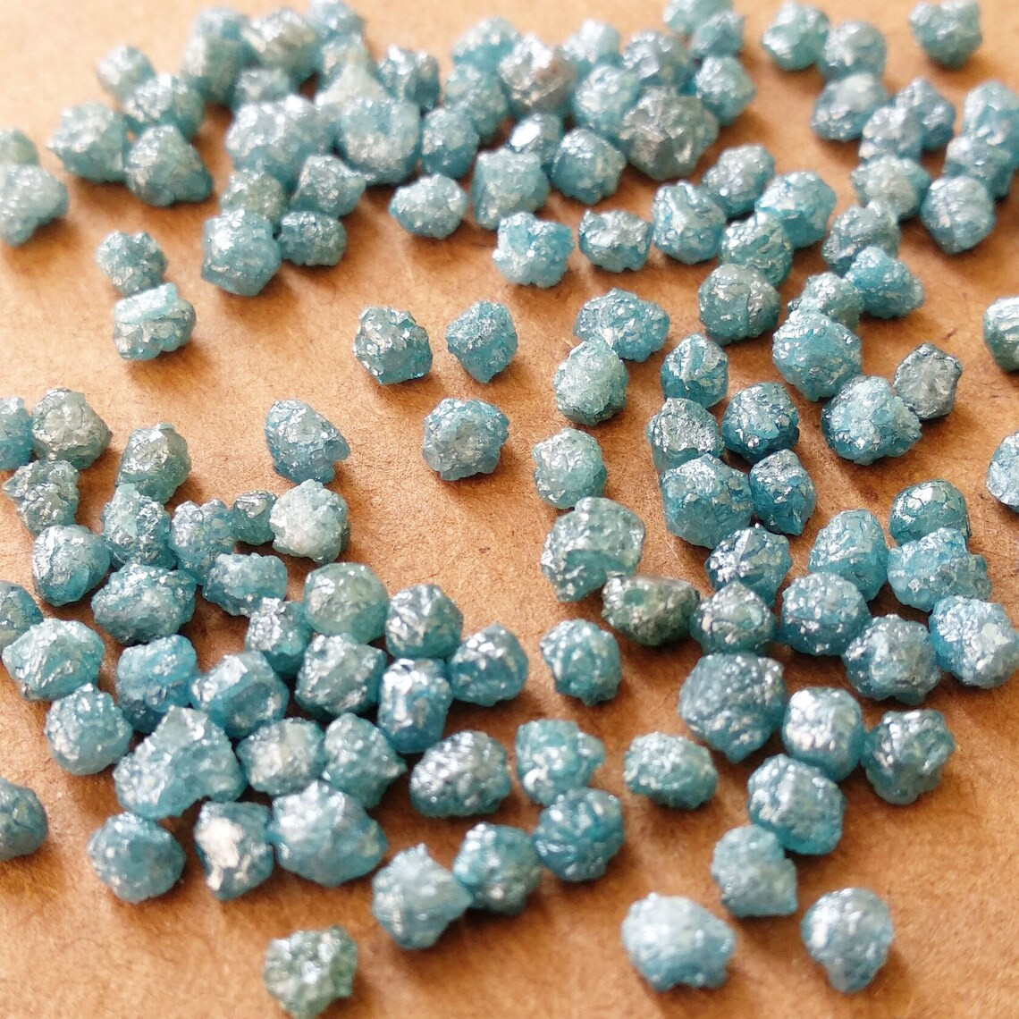 Blue Raw Diamond 1.04 Cts Natural Rough Loose Diamonds Conflict Free Uncut Stone