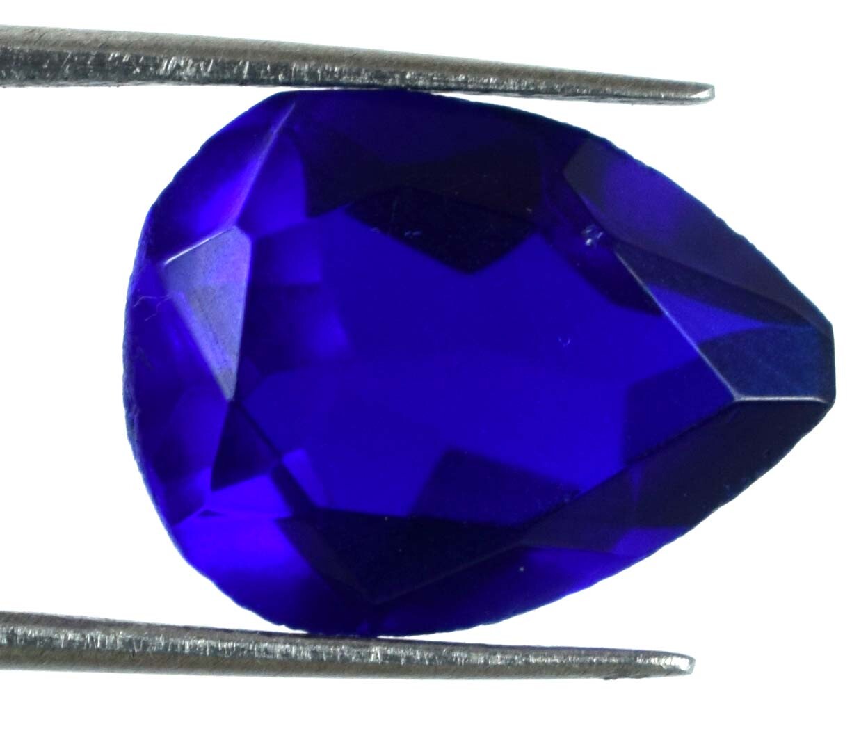 7 Ct London Blue Topaz Pear Cut Loose Gemstone AD451 Discount Sale