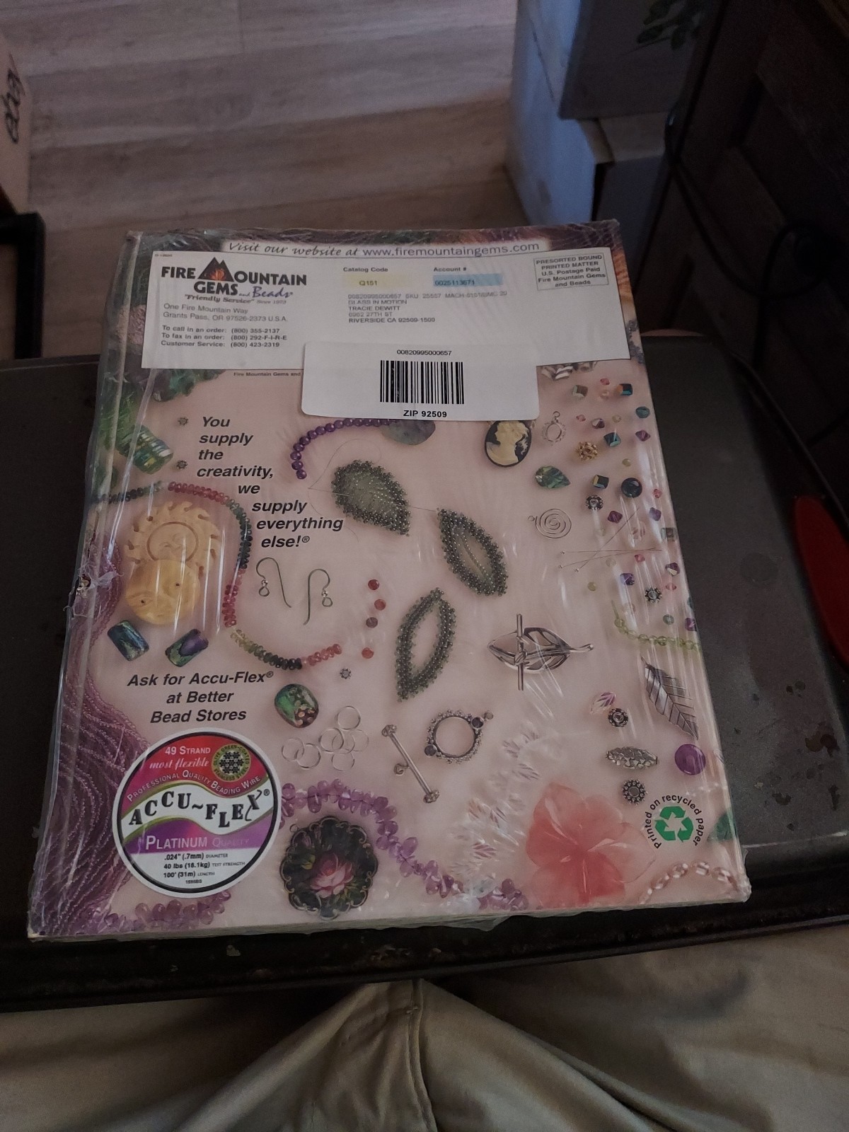 FIRE MOUNTAIN GEMS AND BEADS JEWELRY MAKER’S CATALOG YEAR 2006-2007 BRAND NEW