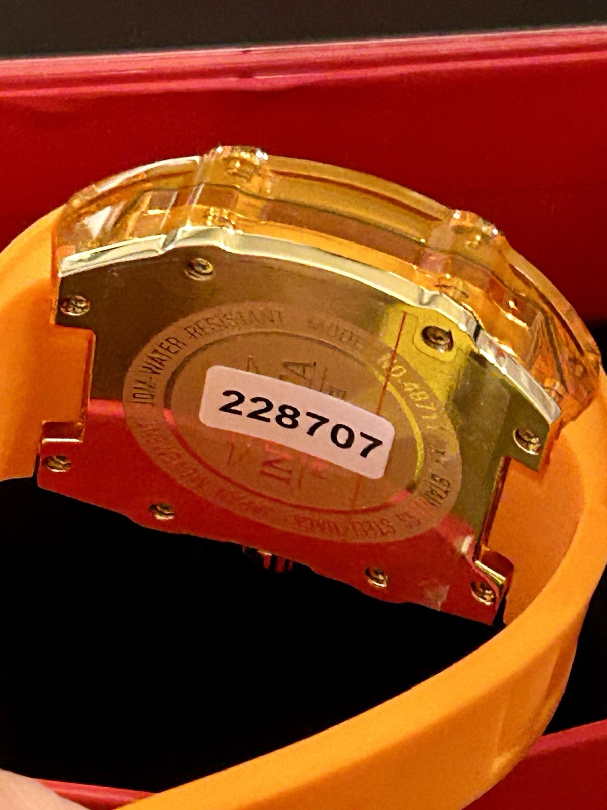 Invicta Racing Cyclone 48.5mm, WR 30m, 9”, New/Box/3yr Warranty, Orange, 48711