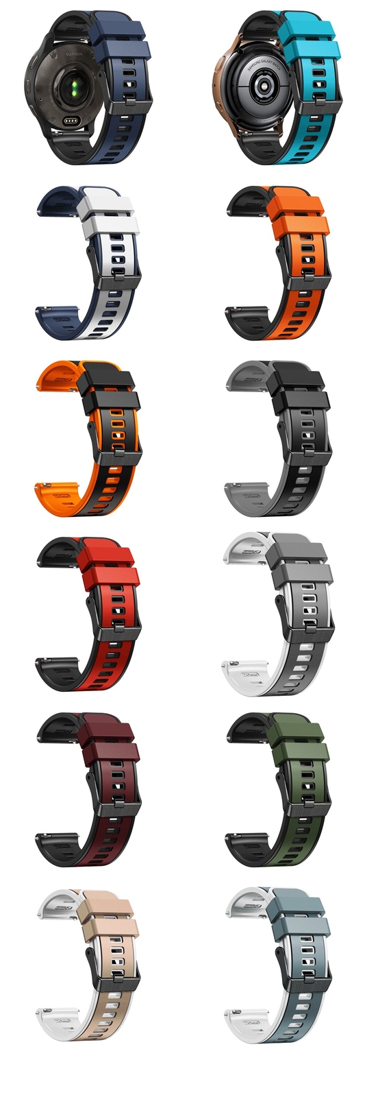 20 22mm Watch Strap Band For Amazfit GTS 3 4 2 Mini GTR 4 3 2 42 47mm GTR3 Pro