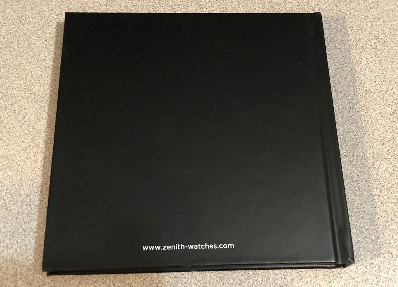Brand New! ZENITH El Primero User Guide Instruction Manual