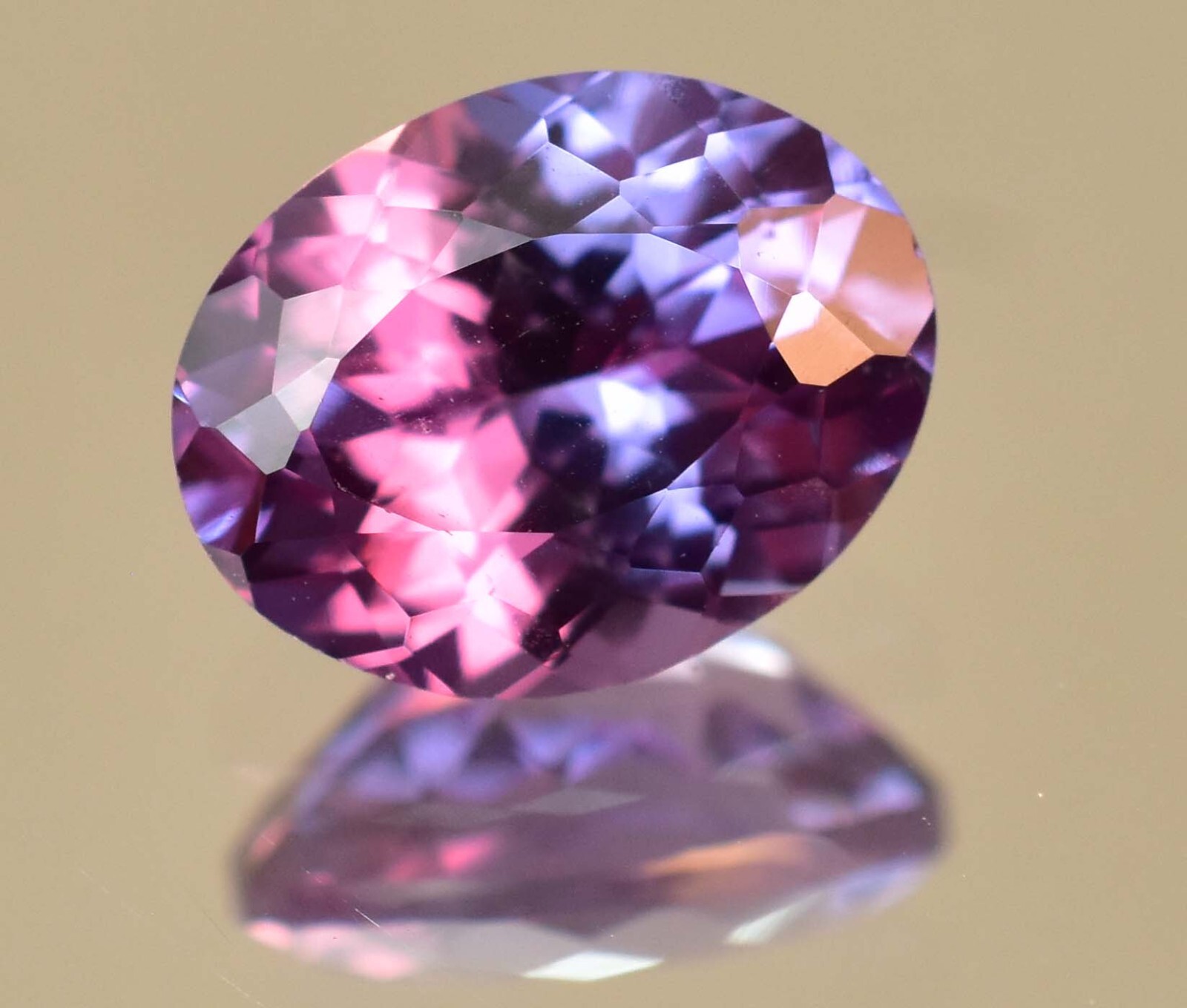 Flawless Natural Color Change Alexandrite 4.85 Ct Certified Loose Gemstone