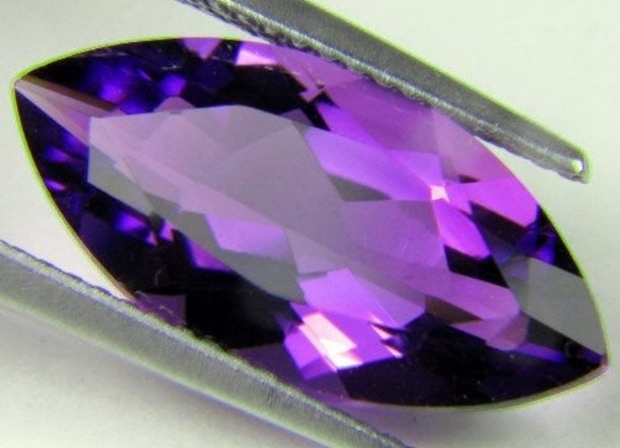 AFRICAN AMETHYST 6 x 3 MM MARQUISE CUT 3 PIECE SET ALL NATURAL AAA